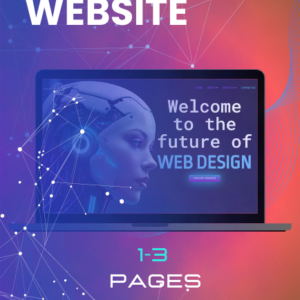 Basic Website Deal: 1-3 pages built in 5-7 days