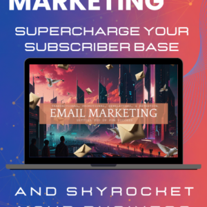 Email Marketing Service promotional graphic designed by Vicky from Web-MVP
